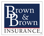 A logo that says Brown and Brown Insurance